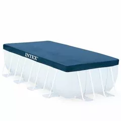 Тент для каркасного бассейна 28037 intex, размер 400x200 см