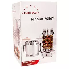 Электрошашлычница вертикальная Euro Star GH-8619