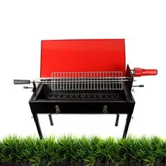 Мангал MegaGrill с электроприводом 5 в 1
