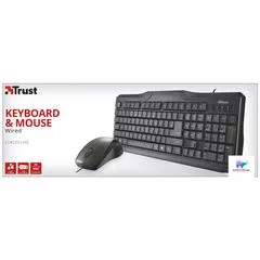 Комплект Trust RU Classicline WIRED (клавиатура+мышь)
