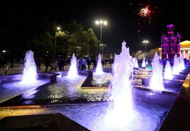 Талдыкорган площадь фонтанов