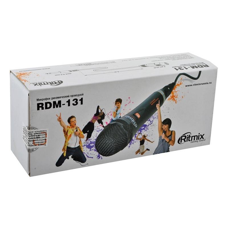  Микрофон вокальный Ritmix RDM-131, фото 1 