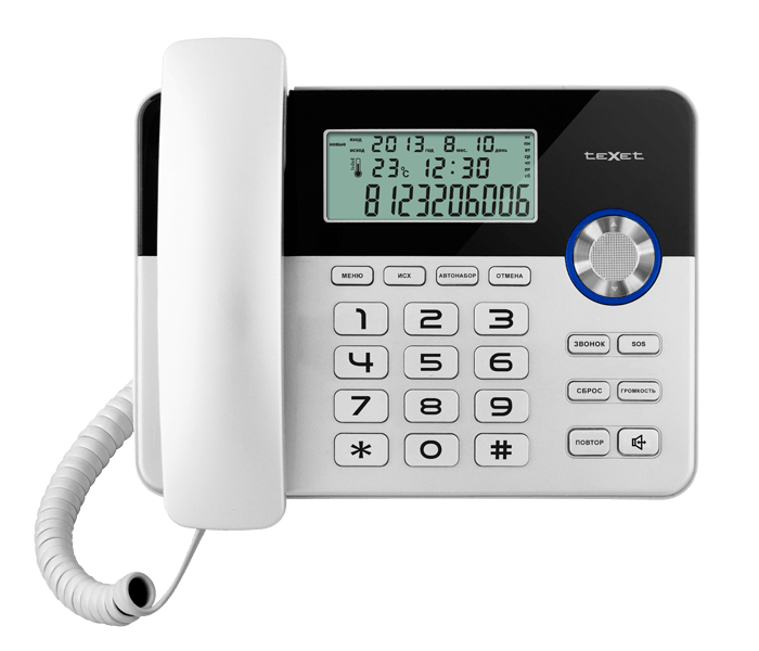  Телефон с определителем номера Texet TX-259, фото 1 