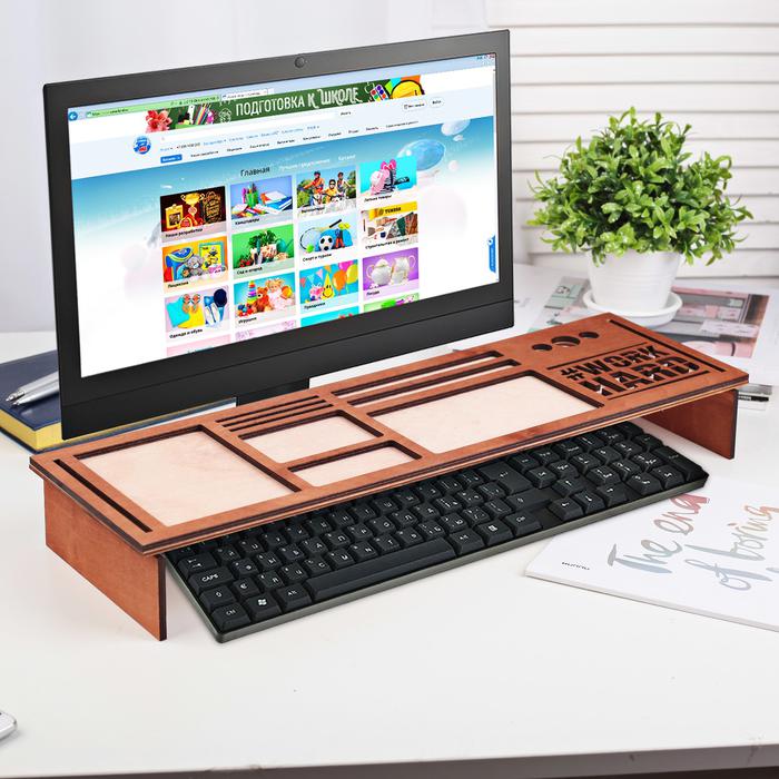  Органайзер для клавиатуры деревянный, фото 1 