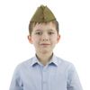 Детская военная пилотка люкс, производство Россия – идеальный аксессуар для патриотических праздников, изображение 3