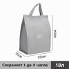 Термосумка на липучке 13 л: ваш надежный спутник для сохранности и свежести продуктов., изображение 2