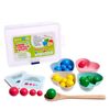 Сортер с шариками и ложечкой «Счёт и цвета», по методике Монтессори