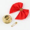 Колокольчик на булавке с бантом на Выпускной, красный, d = 2,6 см, 10шт, изображение 3 Колокольчик на булавке с бантом на Выпускной, красный, d = 2,6 см, 10шт, изображение 3
