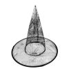Карнавальная шляпа "Хеллоуин" — стильный аксессуар для праздника в серебристом цвете!