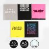 Тетрадь ArtFox STUDY на 48 листов в клетку, А5, "1 сентября: Шрифтовые яркие" Тетрадь ArtFox STUDY на 48 листов в клетку, А5, "1 сентября: Шрифтовые яркие"