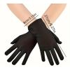 Легкие перчатки из лайкры черного цвета – комфорт и элегантность, изображение 4