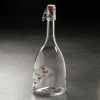 Бутылка с бугельной крышкой «Непробиваемая. 3 пули» — стильный выбор для настоек и напитков, изображение 3 Бутылка с бугельной крышкой «Непробиваемая. 3 пули» — стильный выбор для настоек и напитков, изображение 3