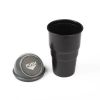Контейнер для мусора в подстаканник, черно-серый, изображение 5