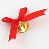 Колокольчики с красным бантом d=3,6 см 10 штук, изображение 6