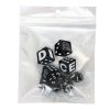 Набор черных кубиков для D&D (7 шт.) — элегантность и качество для ваших ролевых приключений​, изображение 2
