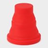 Складной силиконовый стакан «Алан», 190 мл, красный, изображение 3