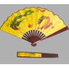 Веер деревянный с восточным узором