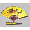 Веер деревянный с восточным узором