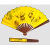 Веер деревянный с восточным узором