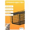 Крысоловка металлическая 27×14×14 см — эффективная ловушка для защиты от грызунов, изображение 5