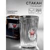 Гранёный стакан «Звезда» непробиваемый 250 мл из прочного стекла