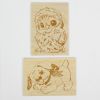 Доски для выжигания «Совёнок и Щенок», 2 шт., 15 × 21 см, изображение 2