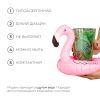 Надувная игрушка-подставка «Фламинго» — держатель для напитков в бассейне, изображение 4