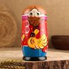 Матрёшка деревянная «Курочка Ряба» — традиционная русская игрушка из 5 кукол, изображение 15