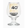 Бокал для коньяка «После 40» — оригинальный подарок к юбилею, изображение 3