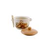 Супница "Веселая семейка Хрю" с деревянной ложечкой — уют и стиль на вашем столе!