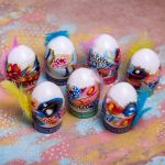 Пасхальный набор для украшения яиц «Пёрышки»