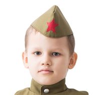  Пилотка военного, детская на 3-4 годика, фото 1 
