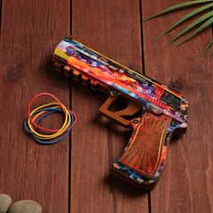 Деревянный «Пистолет - резинкострел»