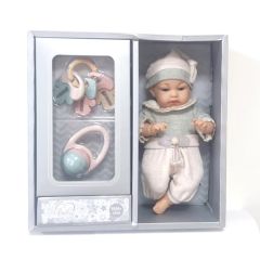 Пупс в комбинезоне с аксессуарами Baby So Lovely