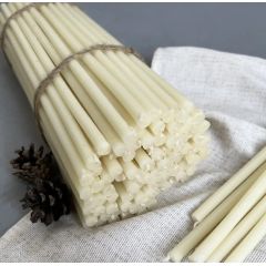 Белые монастырские восковые свечи