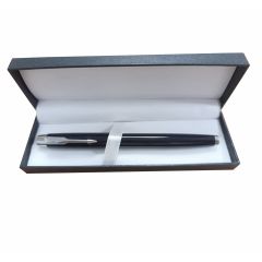 Подарочная ручка в футляре Roller-Ingenuity Black Silver Water