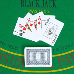 Карты игральные «Poker club» , пластиковые Blue