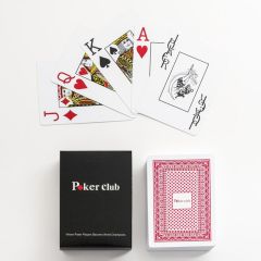 Карты игральные «Poker club» , пластиковые Red