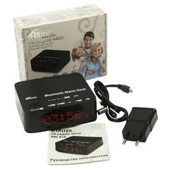 FM-радиочасы с функцией Bluetooth Ritmix RRC-818