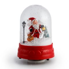 Снежный шар механический "Дед Мороз"