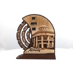 Вечный календарь достопримечательности Алматы