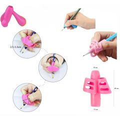 Набор тренажёров для постановки и корректировки письма 3 шт  тренажёр "Анатомический треугольник, хомяк"