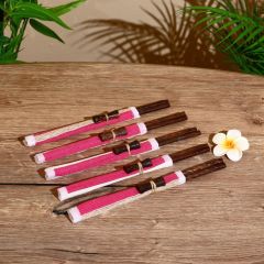 Палочки китайские "Сирень" 5 пар 25х10х2 см кокос, 001