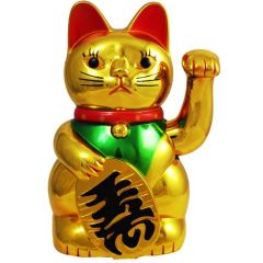 Денежный кот Манэки-Нэко, 15 см