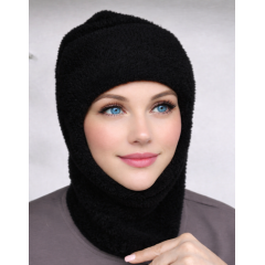 Балаклава женская D14 черная