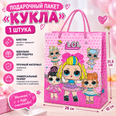 Подарочный пакет Кукла, 1 шт
