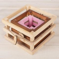 Набор из 3-х деревянных ящиков для цветов «Летай от счастья»