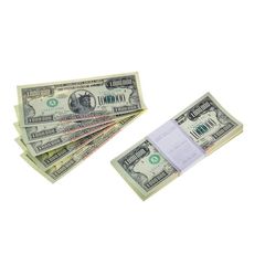 Пачка сувенирных бутафорских купюр 1000000 долларов