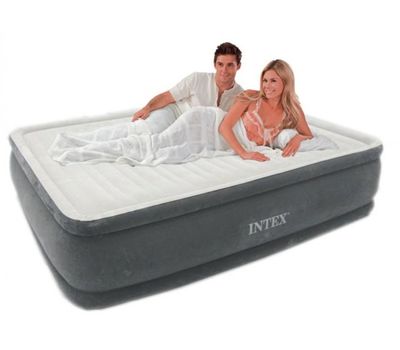 Двуспальная надувная кровать со встроенным насосом INTEX 64414, фото 1 