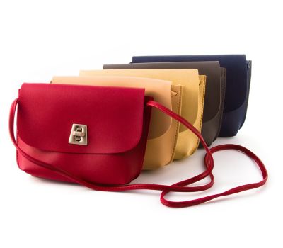 Стильная женская сумочка через плечо 9878 из эко-кожи, изображение 2